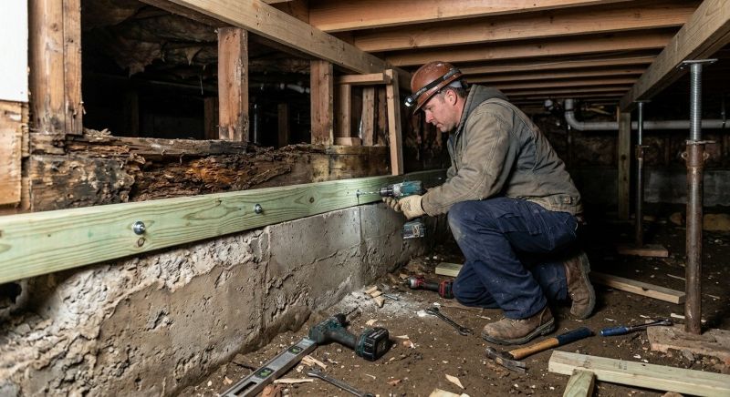 Sinking Foundation Repair in Cazadero, CA