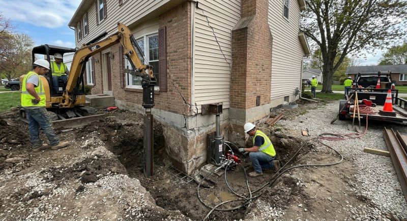Sinking Foundation Repair in Santa Rosa, CA