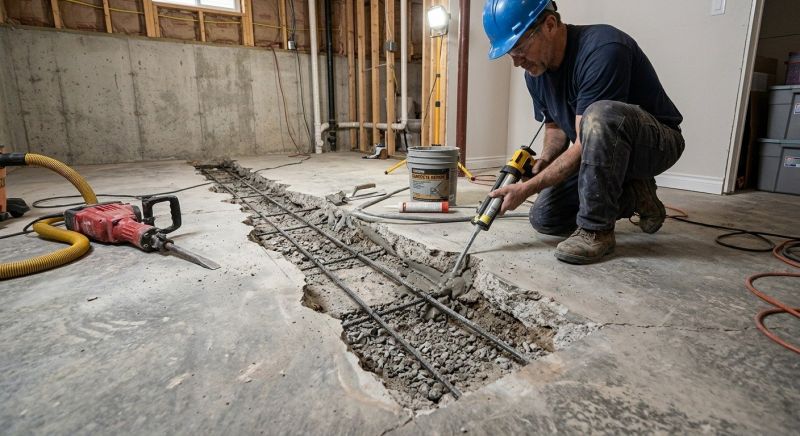 Slab Foundation Repair in Santa Rosa, CA