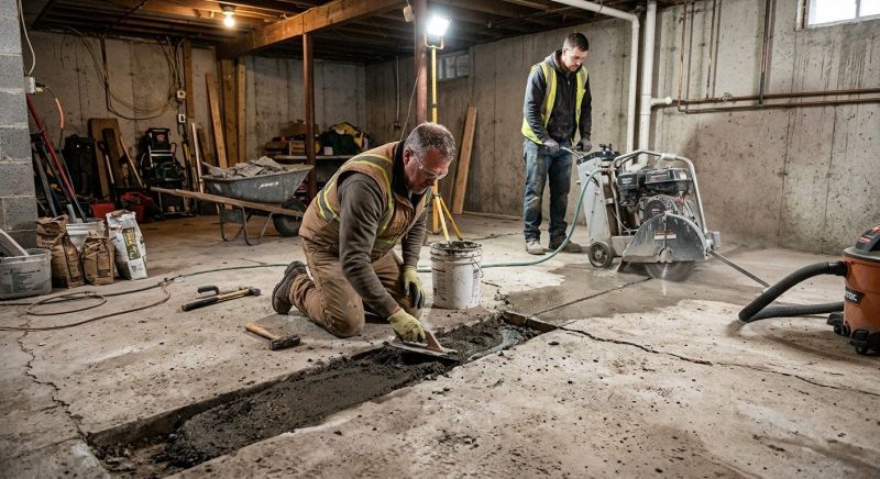 Slab Foundation Repair in Santa Rosa, CA