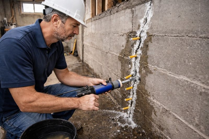 Structural Crack Repair in Santa Rosa, CA