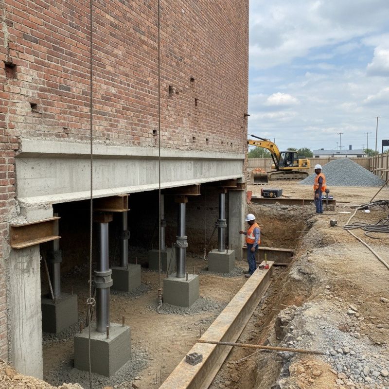 Structural Underpinning in Santa Rosa, CA