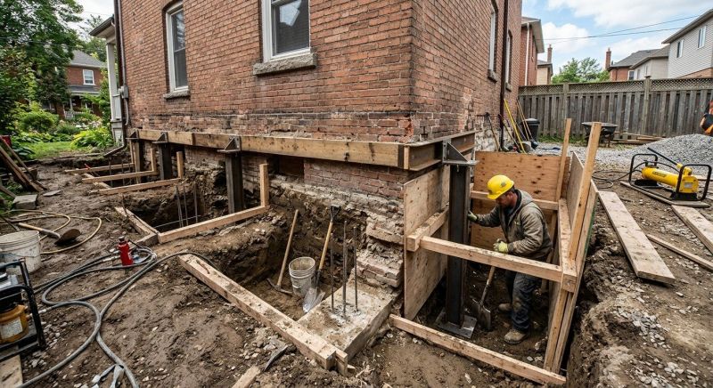 Structural Underpinning in Santa Rosa, CA